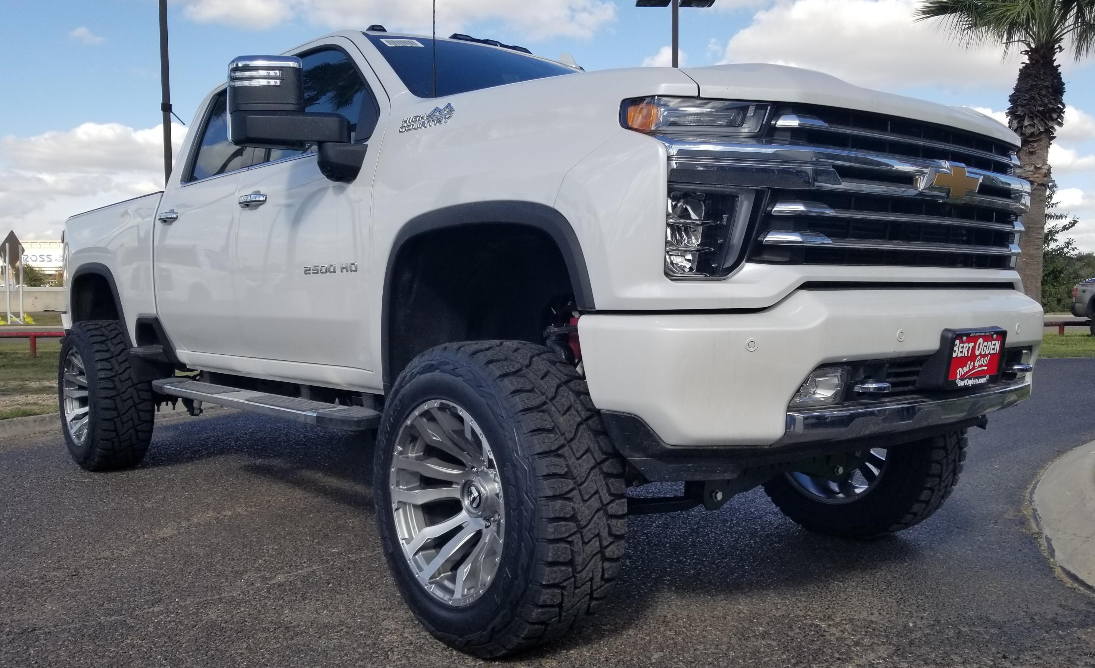 Lifted Silverado built by DSI